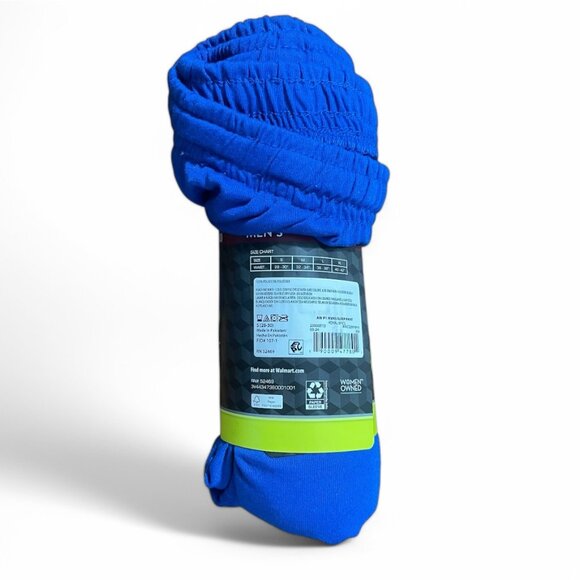 Athletic Works Men's Jersey Sleep Pants BLUE, Small - Picture 2 of 5